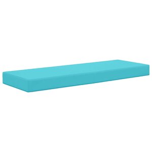 vidaXL Coussin de Siège d'Extérieur 100   polyester Turquoise