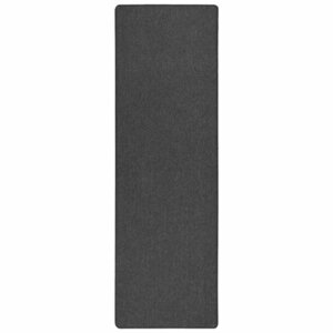 vidaXL Tapis Couloir Gris foncé 80 x 500 cm 100 Polypropylène