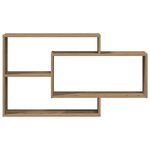 vidaXL Étagère murale chêne artisanal 104x20x58 5 cm bois d'ingénierie