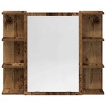 vidaXL Ensemble de meubles salle de bain 4 Pièces bois d'ingénierie