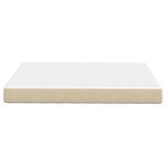 vidaXL Matelas de Lit avec matelas Vert 140 x 190 cm tissu