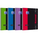 Cahier ETUDIANT Nomadbook 24x31 cm 5x5 160 pages 90g coloris aléatoire OXFORD