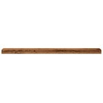 vidaXL Étagères murales 4 Pièces vieux bois 40x20x1 5cm bois d'ingénierie