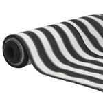 vidaXL Filet brise-vue anthracite et blanc 1 8x10 m PEHD 195 g/m²