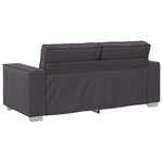 vidaXL Canapé Gris 180 x 80 x 84 cm tissu
