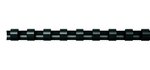 Pack 100 baguettes de reliure plastiques, format A4, 8 mm Noir FELLOWES
