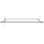 vidaXL Auvent rétractable électrique Orange et Blanc 4 5 × 3 m