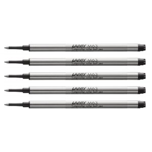 Recharge pour Stylo Roller M63 Pointe Moyenne Noir x 5 LAMY