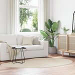 vidaXL Tapis "HUARTE" à poils courts  doux et lavable beige 160x230 cm