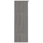 vidaXL Dessus de buffet HAMAR Gris clair 85x35x100 cm Bois de pin
