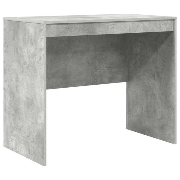 vidaXL Bureau Gris béton 90 x 50 x 76 cm Bois d'ingénierie