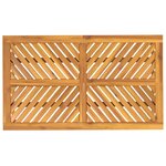 vidaXL Table à manger de jardin 150x90x74 cm bois d'acacia solide