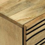 vidaXL Cabinet de chevet avec tiroir Marron 50 x 33 x 60 cm