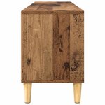 vidaXL Meuble TV Bois Ancien 150 x 30 x 45 cm Bois d'ingénierie
