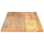 vidaXL Dessus de table 160x50x2 5cm rectangulaire bois massif manguier