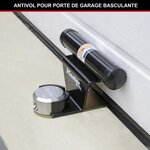 Antivol pour porte de garage basculante Barre de sécurité en acier - Cylindre à 6 goupilles
