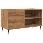 vidaXL Armoire à disques chêne artisanal 84 5x38x48 cm bois ingénierie