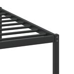 vidaXL Cadre de lit sans matelas chêne marron 200x200 cm