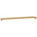 vidaXL Étagères murales 2 Pièces 90x15x4 cm bois de teck massif