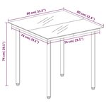 vidaXL Ensemble à manger de jardin avec coussins 5Pièces Beige poly rotin