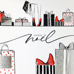 Carte Joyeux Noël avec Enveloppe Blanche 15x15cm