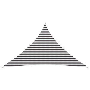 vidaXL Voile d'ombre 4 x 4 x 5 8 m HDPE Triangulaire