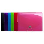 Trieur Valisette 13 Compartiments En Polypropylène Iderama Pp - 24x32cm - Couleurs Assorties - X 6 - Exacompta