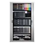 Module De Classement Modulo Office 5 Tiroirs Fermés - Noir - Exacompta