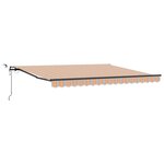 vidaXL Tissu de auvent Multicolore 400 × 300 cm Polyester