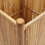 vidaXL Jardinière 40x40x80 cm bambou