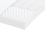 vidaXL Lit de jour avec gigogne et matelas gris clair 90x190cm velours