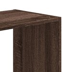 vidaXL Bibliothèque chêne marron 68 5x32x75 cm bois d'ingénierie