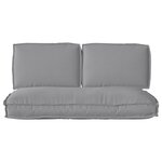 vidaXL Set de coussins de palette 3 Pièces Gris 120 x 60 x 12 cm
