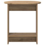 vidaXL Table d'appoint Chêne artisanal 50 x 39 5 x 55 cm