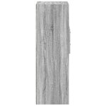 vidaXL Buffet haut sonoma gris 50x42 5x124 cm bois d'ingénierie