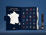 SMARTBOX - Coffret Cadeau Calendrier de l'Avent : 24 vins de France - Gastronomie