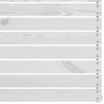 vidaXL Salon de jardin 4 Pièces Blanc Bois de pin massif