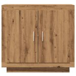vidaXL Buffet chêne artisanal 80x40x75 cm bois d'ingénierie