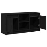 vidaXL Unites TV Noir 100 x 34 x 50 cm Bois d'ingénierie