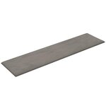 vidaXL Tête de lit murale 12 Pièces Gris clair Velours