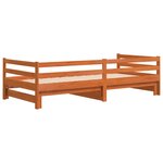 vidaXL Lit de jour et lit gigogne sans matelas 90x200 cm bois massif