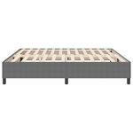 vidaXL Cadre de lit plateforme Gris clair 200 x 200 cm