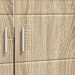 vidaXL Armoire de lavabo de salle de bain TULUM Chêne sonoma
