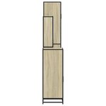 vidaXL Ensemble de meubles de salle de bain 4 Pièces chêne sonoma