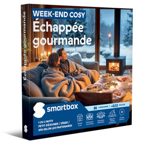 SMARTBOX - Coffret Cadeau Week-end Cosy - Échappée gourmande -  Séjour