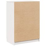 vidaXL Buffet Blanc 60x36x84 cm Bois de pin massif