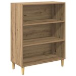 vidaXL Haut Armoire Chêne artisanal 69 5 x 34 x 180 cm