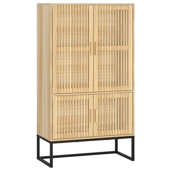 vidaXL Buffet haut 70x35x125 cm bois d'ingénierie