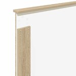 vidaXL Tête de lit Chêne Sonoma 100 cm Bois d'ingénierie