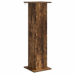 vidaXL Support de Plante Chêne fumé 30 5 x 30 x 100 5 cm